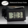 thumbnail image 4 of LEFU Digital LCD Thermometer Temperature Meter Gauge with Waterproof Sensor Probe for Refrigerated Cabinets Display Counters Kitchen Appliances -50°C to 110°C Range, 4 of 10