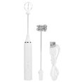 thumbnail image 3 of Electric Mixer, Convenient Easy To Switch Mini Egg Beater, Milk Frother, For Baking Chef Home Kitchen White, 3 of 8