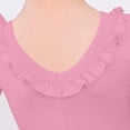 thumbnail image 5 of Girls' Solid Color Long Sleeved Round Neck Dance Practice Uniform Medium And Large Children's Jumpsuit, 5 of 5