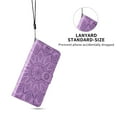 thumbnail image 2 of TECH CIRCLE for iPhone 14 Pro 6.1" 2022 Magnetic Clasp Case, PU Leather Flip Wallet Case with Cart Slot Kickstand & Wrist Strap Shockproof Protective Case for iPhone 14 Pro Women Ladies, Purple, 2 of 13
