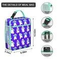 thumbnail image 3 of Bear Insulated Lunch Bag Box Women Reusable Lunch Bag with Water Bottle Holder Lunchbox Picnic Camping, 3 of 6