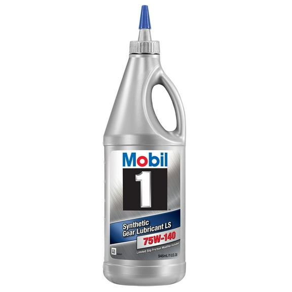 Mobil 1 Synthetic SAE 75W-140 Gear Oil, 1 qt
