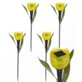 thumbnail image 4 of 1Pcs Garden Tulip Flower Shape LED Solar Powered Waterproof Tube Lawn Lights Standing Decor for Yard - WEI KE, 4 of 5