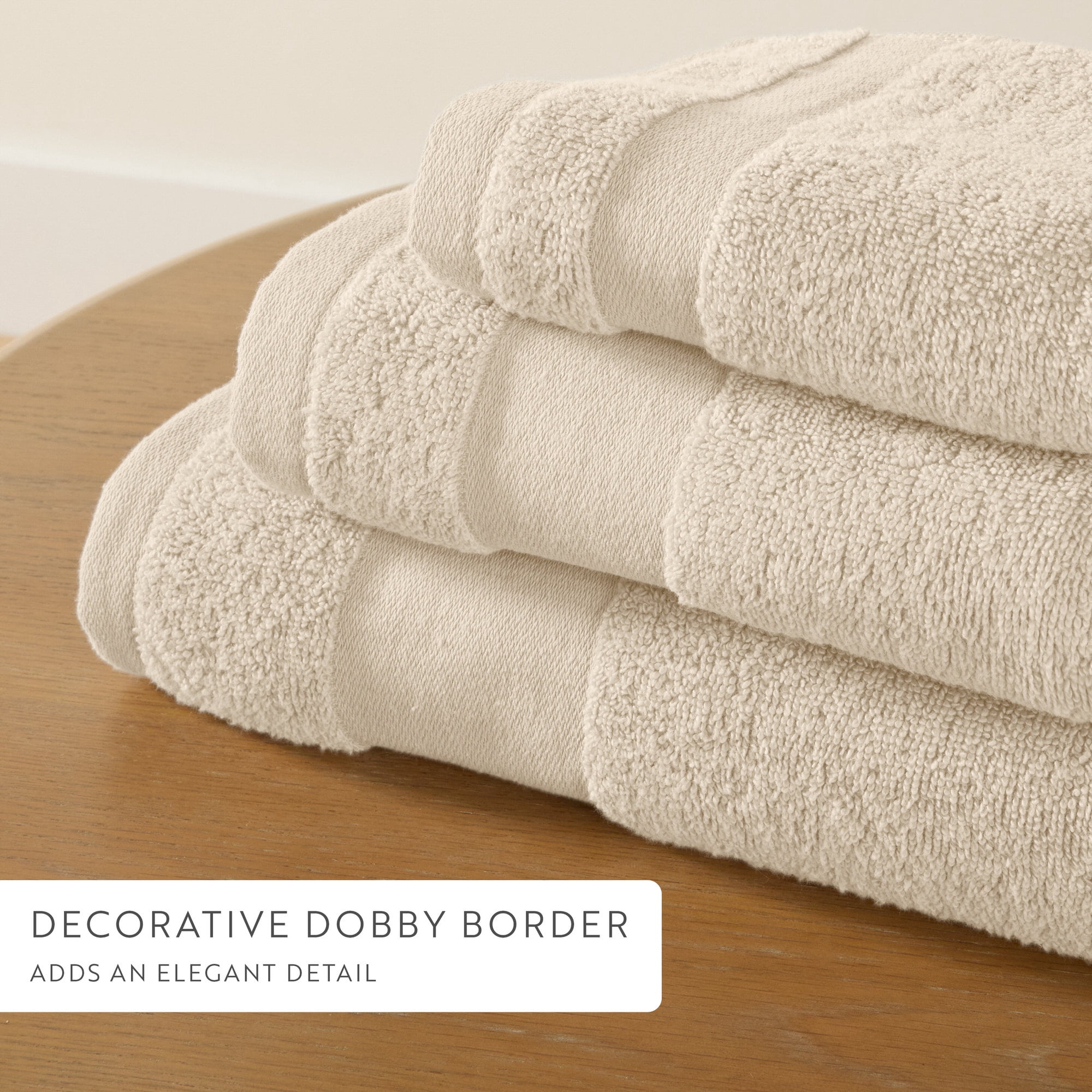 Noble Linens 4 pack Essential Cotton Bath Towels