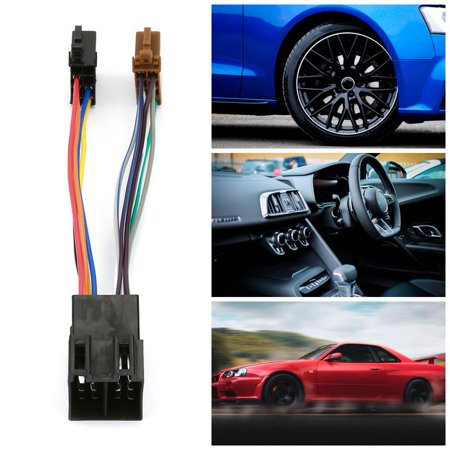 Newest Upgraded Car Stereo Audio Harness With Iso Adapter Durable