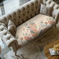 thumbnail image 2 of Renewold Artistic Flower Sofa Seat Slipcover Stretch Sofa Cushion Protector Cover Individual Couch Slipcover Sofa Cover Replacement for Home Decoration, L, 2 of 5