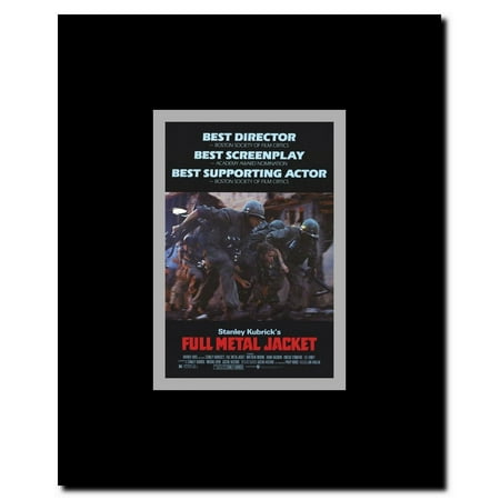 Full Metal Jacket Framed Movie Poster (Best Clear Coat For Metal)