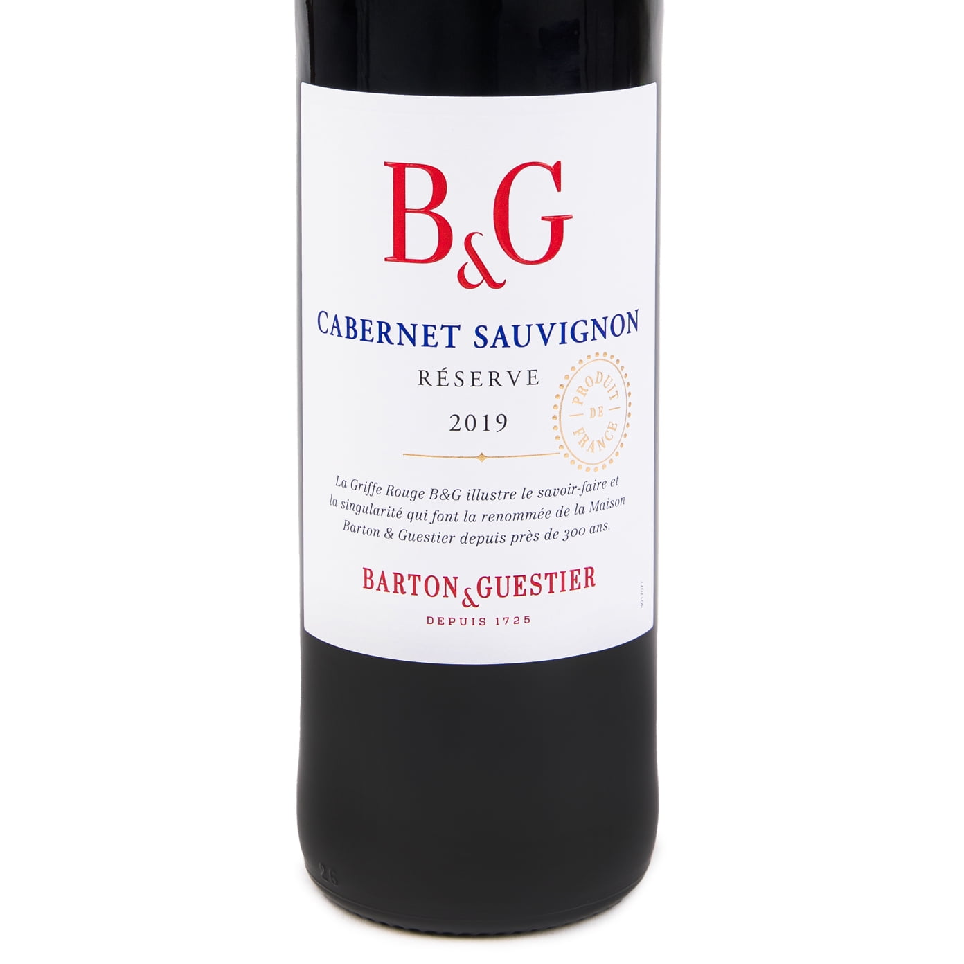 Barton & Guestier Cabernet Sauvignon Reserve Wine, 750 ml, 13.5% ABV, France