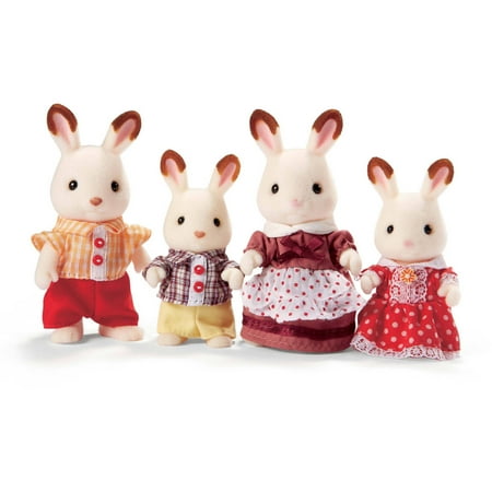 Calico Critters Hopscotch Rabbit Family