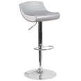 thumbnail image 6 of Flash Furniture Contemporary Adjustable Height Plastic Barstool with Chrome Base Multiple Colors, 6 of 6
