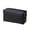 Black, variant on bestolf Portable Cosmetic Bag Stylish Zippered Makeup Pouch Toiletry Organizer for Women Lipstick Makeup Brushes (Black Small)