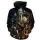 thumbnail image 3 of Sudadera con capucha con estampado 3D de The Walking Dead para hombre y mujer, Jersey informal de Drama de TV de terror, ropa de calle para Halloween, 3 of 3