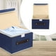 thumbnail image 4 of Caja de almacenamiento de ropa plegable para el hogar, organizador de ropa, caja de almacenamiento para armario de dormitorio, 4 of 7