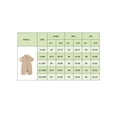 thumbnail image 4 of FEORJGP Toddler Baby Boys Girls Summer Jumpsuits 0-2Y Infant Short Sleeve Rompers Lapel Collar Solid Color Bodysuit Button Up Playsuit Newborn Simply Casual Daily Clothes, 4 of 9