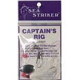 thumbnail image 2 of Sea Striker Captain's Flounder & Fluke Fishing Rig, White/Silver, 1/0 Hook, 2 of 3