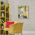 thumbnail image 3 of Stupell Industries Eclectic Vacation Ride Through Alley Gold Floating Frame Canvas Art, 25 x 31, by Franklyn Gregory, 3 of 8