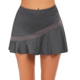 thumbnail image 2 of Ekouaer Tennis Skort for Women High Waisted Athletic Skirts Lightweight Golf Skort with Shorts Pocket Workout Pickleball Cheer Skirt, 2 of 7