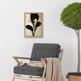 thumbnail image 2 of Beautiful White Calla Lily Flower Abstract Bouquet Artwork Framed Wall Art Print A4, 2 of 4