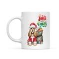 thumbnail image 2 of Santa is Coming Cocker Spaniel Merry Christmas Xmas Noel Truck Tree Mug Cockers Dog Lover Gifts Coffee Tea Cup - 02023, 2 of 4