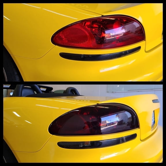 Luxe Lightwrap Tint Kit - Dark Smoke Gloss, for Lights or Chrome, 1 Pack 15" x8ft