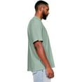 thumbnail image 3 of Casual Classics Mens Ringspun Cotton Extended Neckline T-Shirt, 3 of 4