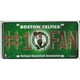 Boston Celtics 1 Fan Plaque d'Immatriculation – image 1 sur 1