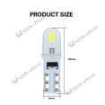 thumbnail image 2 of kein t5 bombilla led w3w w1.2w led luces interiores del coche salpicadero indicador de calentamiento cuña auto instrumento lámpara 12v auto salpicadero led luz indicador lámpara, 2 of 3