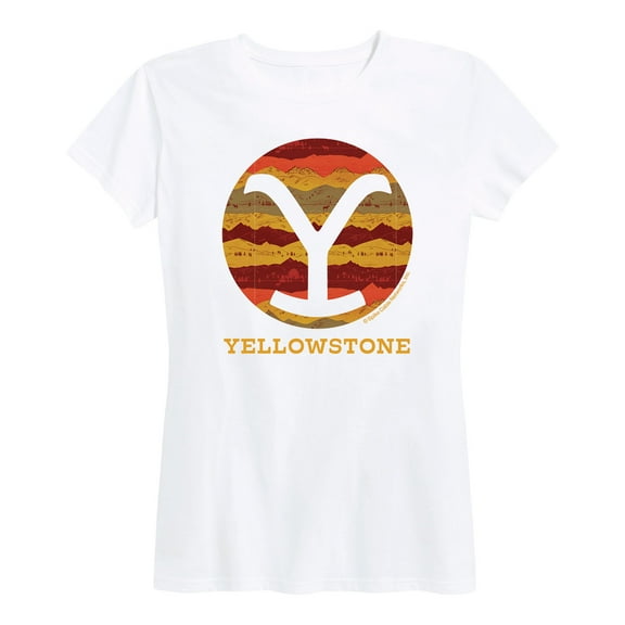 Yellowstone - Ranch Pattern Y Brand Fill - Women's Short Sleeve Graphic T-Shirt