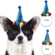 thumbnail image 4 of Mascota perro saliva toalla cumpleaños sombrero perro hueso juguete tirar bandera conjunto MFZFUKR CPB-US-FXT18-1, 4 of 5