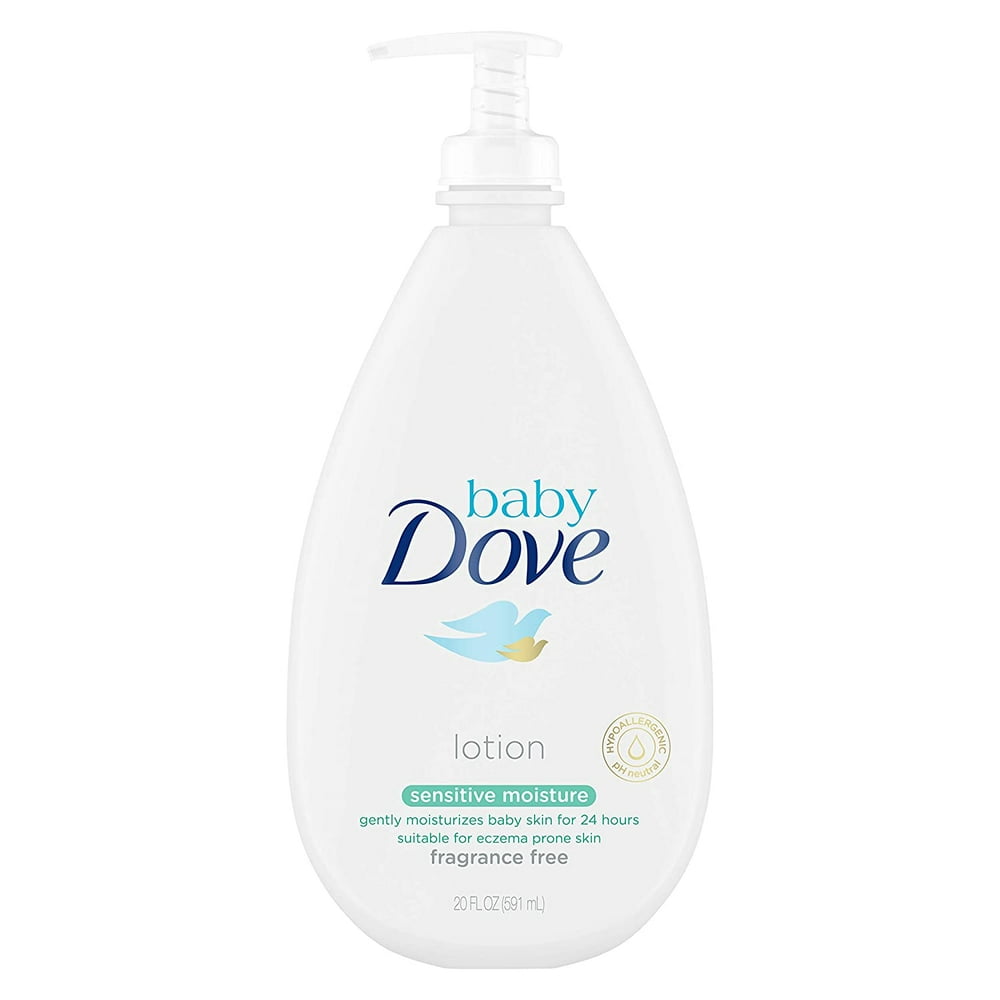 Hypoallergenic Moisturizing Baby Lotion for Delicate & Sensitive Skin (20 oz)