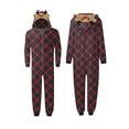 thumbnail image 4 of Meihuid Christmas Family Pajamas Matching Sets,Bear Classic Plaid Xmas Clothes Soft Outfit Sleepwear, 4 of 6