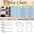 thumbnail image 5 of Camiseta Sin mangas con estampado divertido Gibobby para mujer cuello redondo, 5 of 5