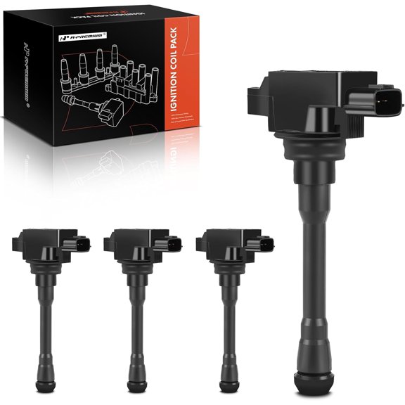 A-Premium Engine Ignition Coil Pack Compatible with Nissan Versa 2020-2021, Kicks 2018-2021, 1.6L