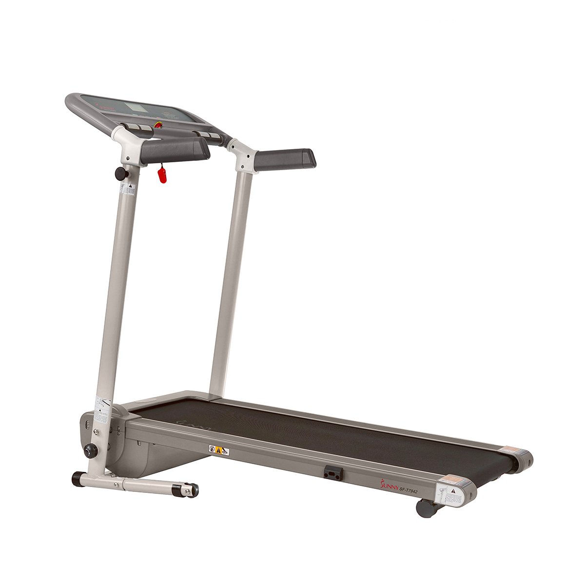 Sunny Health & Fitness Fixed Incline, Foldable Home Gym Walking Treadmill, 220 lb Max Weight, 1.25 HP - SF-T7942 - image 3 of 10