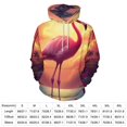 thumbnail image 2 of Tropical Flamingo Sunset(1)-1 3D Print Hoodie Men Women Autumn Thin Pullover Sweatshirt Vintage Streetwear Tops, 2 of 6