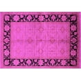 thumbnail image 1 of Ahgly Company Indoor Rectangle Oriental Pink Industrial Area Rugs, 2' x 4', 1 of 4