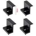 thumbnail image 1 of 4PCS PV Module Bracket End Clamps Aluminum Alloy Solar Panel Fixing Mount Accessory Photovoltaic Module Mount Solar Power Parts, 1 of 8