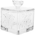 thumbnail image 1 of Glass Seal Jar Multi-use Food Storage Canister Decorative Embossed Glass Jar Kitchen Airtight Jar, 1 of 8