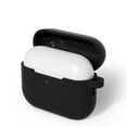 thumbnail image 1 of PANDACO Black Soft Case for AirPods Pro (3rd Gen) Charging Case, 1 of 5