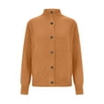 thumbnail image 5 of Fengactive Women's Knitted Cardigan Sweaters Vintage Button Front Long Sleeve Cardigan Shirts, 5 of 8
