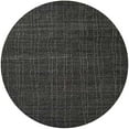 thumbnail image 1 of Ahgly Company Machine Washable Indoor Round Industrial Modern Carbon Gray Area Rugs, 4' Round, 1 of 7