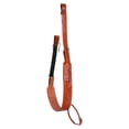 thumbnail image 2 of Horse Handcrafted 3" Wide Floral Tooled Oiled Tan Leather Rear Flank Saddle Cinch Girth with Billets 97121TN, 2 of 4