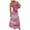 Hot Pink, variant on JBXKXYW Summer Dresses For Women 2024 Women'S Ladies Plus Size Camouflage Sleeveless V-Collar Long Dress Maxi Dress Womens Dresses (Red,L)