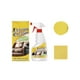 thumbnail image 2 of Limpiador de cuero líquido en aerosol | Potente quitamanchas para sofás, sillas de coche, chaquetas | Fórmula suave y no abrasiva | Secado rápido | Incluye paño y esponja | 120 ml Cuidado de la piel, 2 of 9
