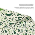 thumbnail image 3 of Yayeee Garden Flag 28"x40" Double Sided Outdoor Yard Lawn Holiday Decorations, Green Triangles Pattern, 3 of 6