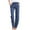 9# Blue, variant on Linen Pants Women Summer,Petite Wide Leg Cotton Linen Pants with Pockets Comfy Casual Loose Lounge Trousers Beige S