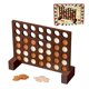 thumbnail image 1 of Juego Connect Four GOTHINK Wooden para niños y adultos, 1 of 9