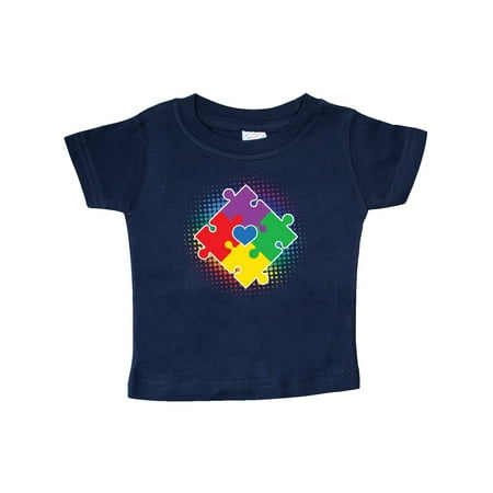 

Inktastic Autism Awareness Puzzle Piece Gift Baby Boy or Baby Girl T-Shirt