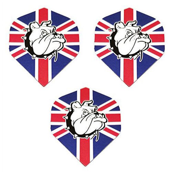 Art Attack Designa Metronic British Flag Bulldog United Kingdom England Britain Dart Flights