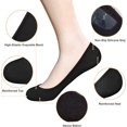 thumbnail image 2 of No Show Socks Women for Flats 4 to 8 Pack Non Slip Invisible Ultra Low Cut Socks Shoe Size 5-8/9-11, 2 of 5